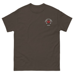 T-shirt brodé Cœur Chambrage par Souleu & Baieta