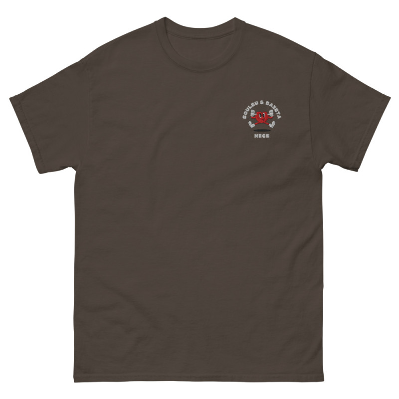 T-shirt brodé Cœur Chambrage par Souleu & Baieta T-shirt brodé Cœur Chambrage par Souleu & Baieta