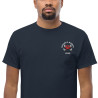T-shirt brodé Cœur Chambrage par Souleu & Baieta