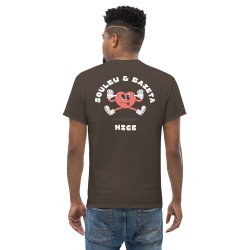 T-shirt brodé Cœur Chambrage par Souleu & Baieta
