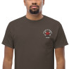 T-shirt brodé Cœur Chambrage par Souleu & Baieta