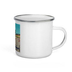 Mug émaillé "Nice – MauditsGalets" | Humour niçois à emporter partout !