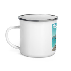 Mug émaillé "Nice – MauditsGalets" | Humour niçois à emporter partout !