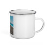 Mug émaillé "Maudits Galets" de Nice ! Souvenir incontournable de la Côte d’Azur