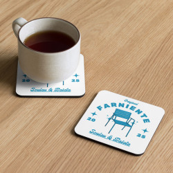 Sous-verres en liège “Farniente” – Souleu & Baieta – Édition Promenade des Anglais