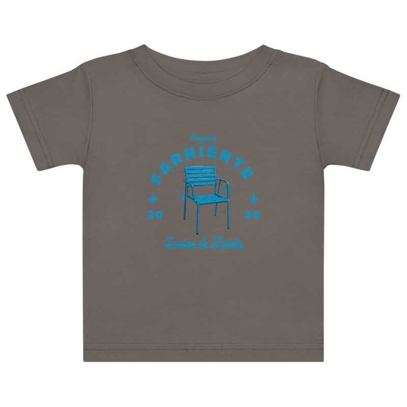 T-shirt bébé “Farniente” – Souleu & Baieta – L’icône niçoise pour les tout-petits T-shirt bébé “Farniente” – Souleu & Baieta – L’icône niçoise pour les tout-petits