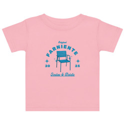 T-shirt  bébé “Farniente” – Souleu & Baieta – L’icône niçoise pour les tout-petits