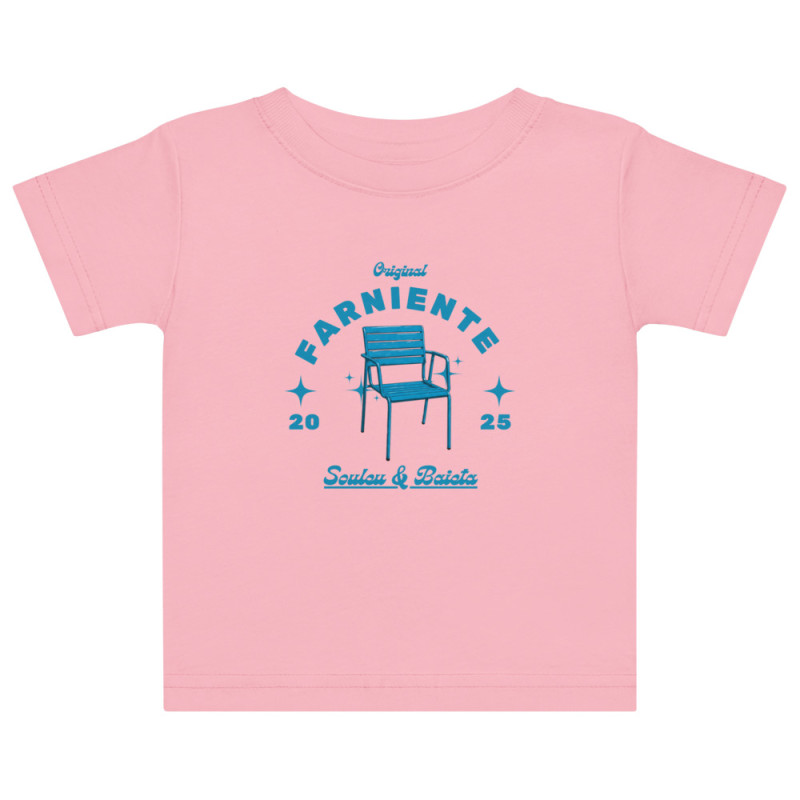 T-shirt bébé “Farniente” – Souleu & Baieta – L’icône niçoise pour les tout-petits T-shirt bébé “Farniente” – Souleu & Baieta – L’icône niçoise pour les tout-petits