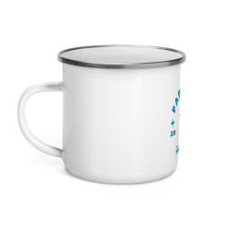 Mug émaillé “Farniente” – Souleu & Baieta – L’esprit niçois en plein air