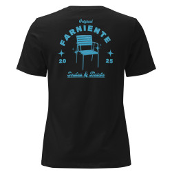 T-shirt femme “Farniente” – Souleu & Baieta – Douceur, soleil & style niçois