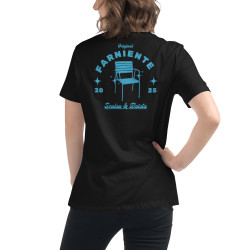T-shirt femme “Farniente” – Souleu & Baieta – Douceur, soleil & style niçois