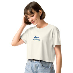 Crop top “Farniente” – Souleu & Baieta – L’été niçois en version stylée