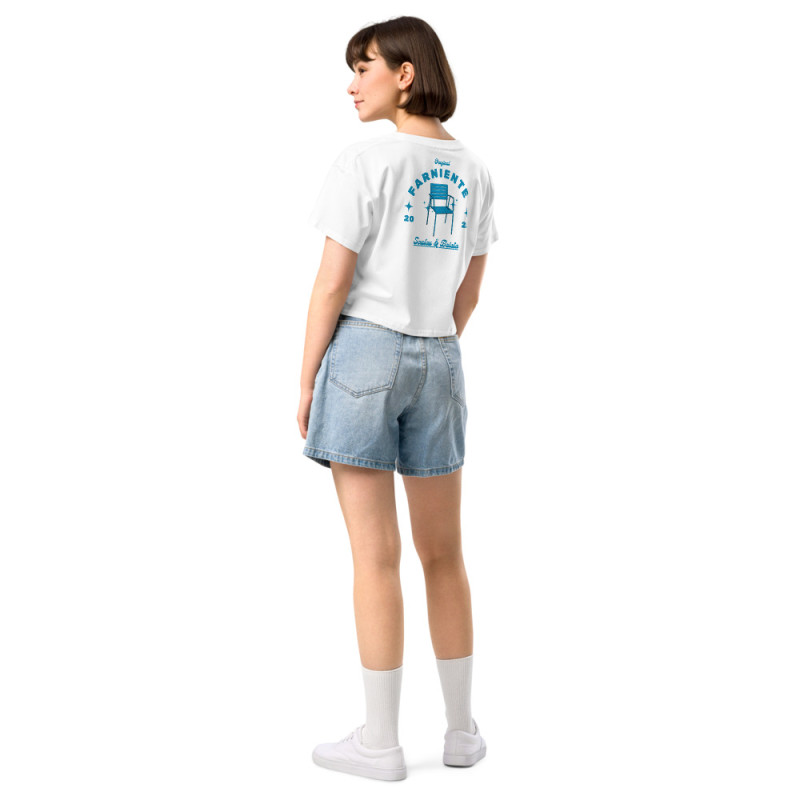 Crop top “Farniente” – Souleu & Baieta – L’été niçois en version stylée Crop top “Farniente” – Souleu & Baieta – L’été niçois en version stylée