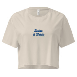 Crop top “Farniente” – Souleu & Baieta – L’été niçois en version stylée