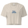 Crop top “Farniente” – Souleu & Baieta – L’été niçois en version stylée
