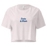 Crop top “Farniente” – Souleu & Baieta – L’été niçois en version stylée