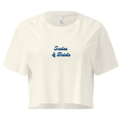 Crop top “Farniente” – Souleu & Baieta – L’été niçois en version stylée