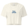 Crop top “Farniente” – Souleu & Baieta – L’été niçois en version stylée