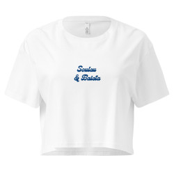 Crop top “Farniente” – Souleu & Baieta – L’été niçois en version stylée