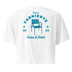 Crop top “Farniente” – Souleu & Baieta – L’été niçois en version stylée