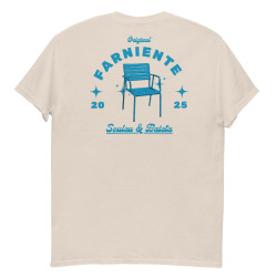 T-shirt “Farniente” – Souleu & Baieta – L’icône niçoise version streetwear