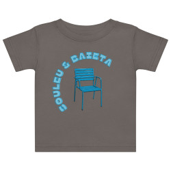 T-shirt pour bébé Le charme de la Côte d'Azur pour par Souleu & Baieta
