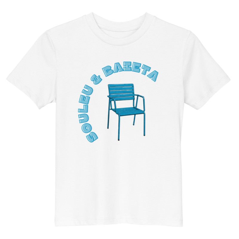 T-shirt Enfant "Souleu & Baieta" – Le Soleil et la Douceur du Sud à Porter T-shirt Enfant "Souleu & Baieta" – Le Soleil et la Douceur du Sud à Porter