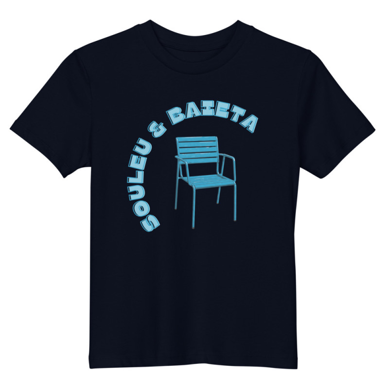 T-shirt Enfant "Souleu & Baieta" – Le Soleil et la Douceur du Sud à Porter T-shirt Enfant "Souleu & Baieta" – Le Soleil et la Douceur du Sud à Porter