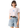 Crop Top Femme "Souleu & Baieta" – Broderie Méditerranéenne & Dos Illustré