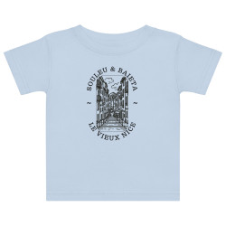 T-shirt Bébé "Vieux Nice - Souleu & Baieta" : Le Charme Niçois Dès Le Berceau