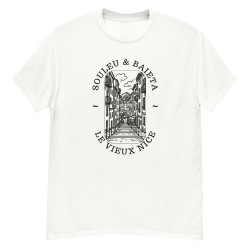 T-shirt "Vieux Nice - Souleu & Baieta" : L’Esprit Méditerranéen en Version Streetwear