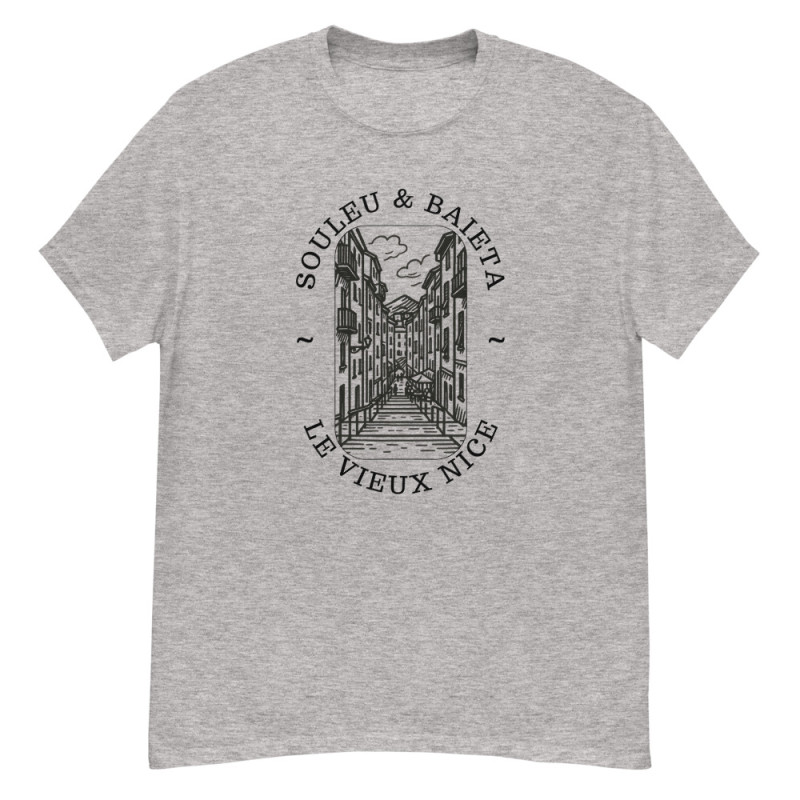 T-shirt "Vieux Nice - Souleu & Baieta" : L’Esprit Méditerranéen en Version Streetwear T-shirt "Vieux Nice - Souleu & Baieta" : L’Esprit Méditerranéen en Version Streetwear