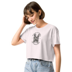 Crop Top "Vieux Nice - Souleu & Baieta" : L'Été Méditerranéen à Porter