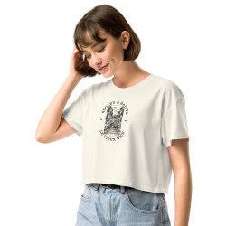 Crop Top "Vieux Nice - Souleu & Baieta" : L'Été Méditerranéen à Porter