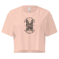 Crop Top "Vieux Nice - Souleu & Baieta" : L'Été Méditerranéen à Porter
