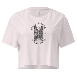 Crop Top "Vieux Nice - Souleu & Baieta" : L'Été Méditerranéen à Porter