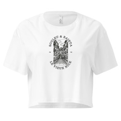Crop Top "Vieux Nice - Souleu & Baieta" : L'Été Méditerranéen à Porter