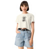 Crop top « Cascade de Gairaut Souleu & Baieta » – Illustration de Nice