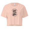 Crop top « Cascade de Gairaut Souleu & Baieta » – Illustration de Nice