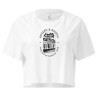 Crop top « Cascade de Gairaut Souleu & Baieta » – Illustration de Nice