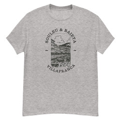 T-shirt "Villafranca Souleu & Baieta" – Authentique, Structuré et Méditerranéen