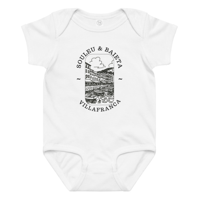 Body Bébé "Villafranca Souleu & Baieta" – Douceur, Praticité et Esprit Méditerranéen Body Bébé "Villafranca Souleu & Baieta" – Douceur, Praticité et Esprit Méditerranéen
