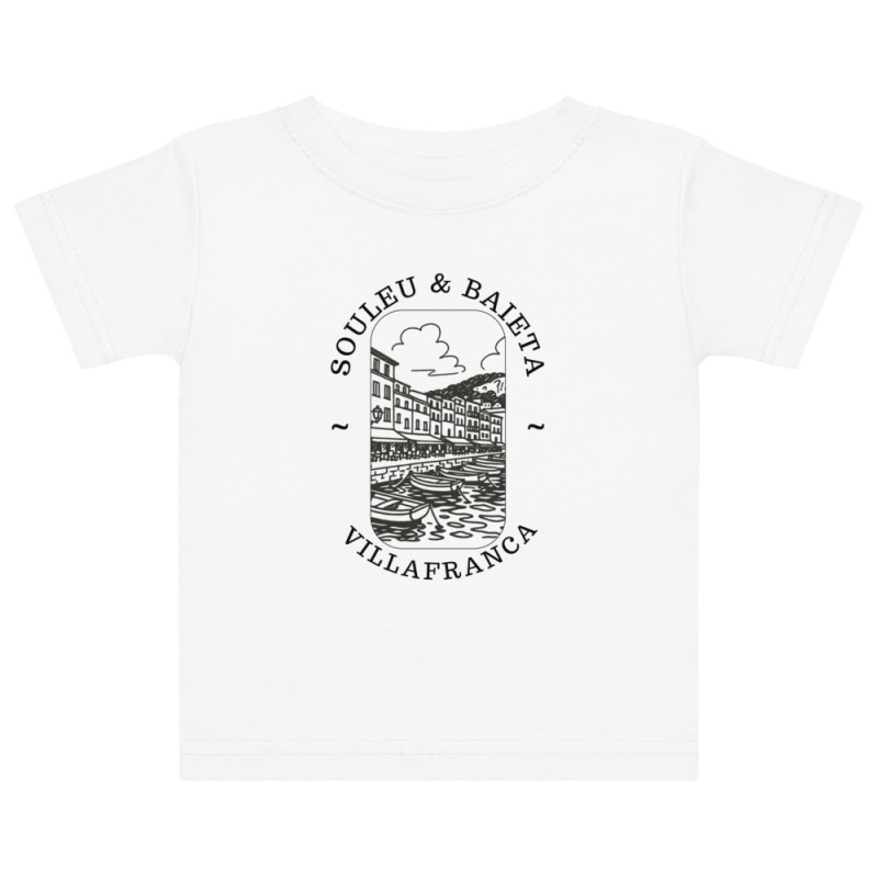 T-shirt Bébé "Villafranca Souleu & Baieta" T-shirt Bébé "Villafranca Souleu & Baieta"