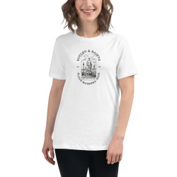 T-shirt Femme Place Masséna à Nice – Douceur et Élégance Méditerranéenne