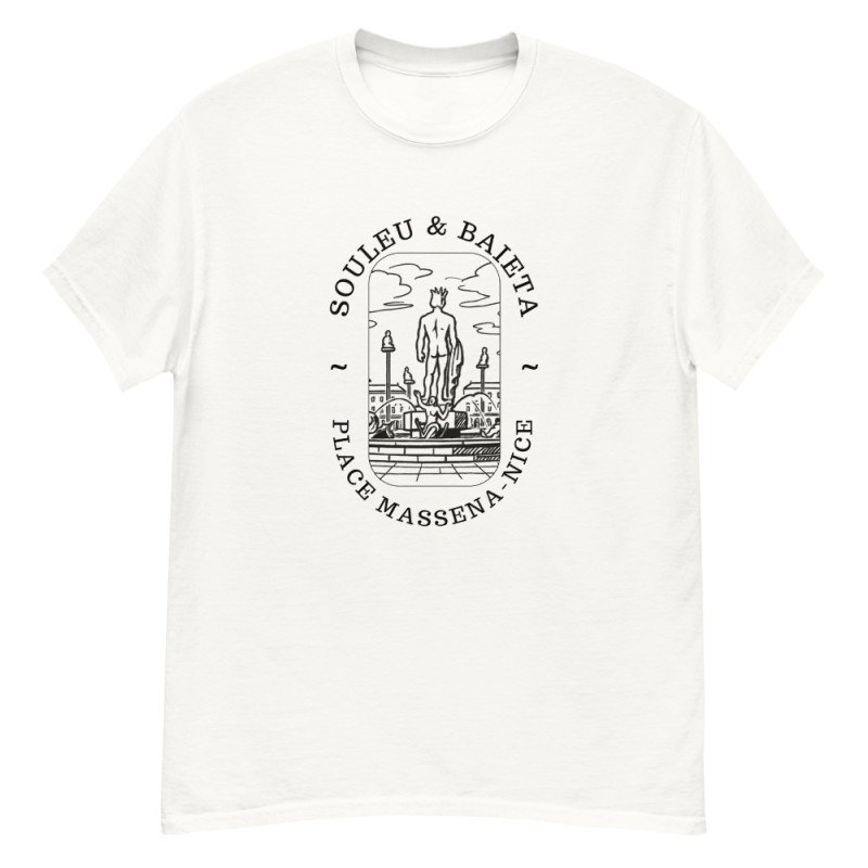 T-shirt Place Masséna à Nice – Style Structuré et Élégance Méditerranéenne T-shirt Place Masséna à Nice – Style Structuré et Élégance Méditerranéenne
