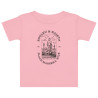 T-shirt Bébé Place Masséna à Nice – Douceur Méditerranéenne et Confort au Quotidien