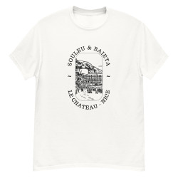 T-shirt Château de Nice, vibes azuréennes garanties
