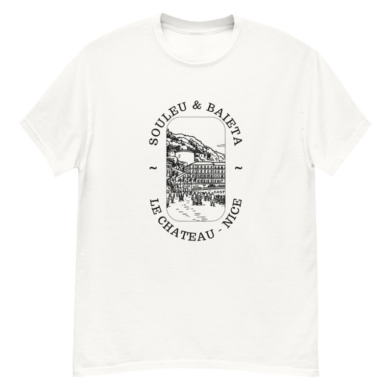 T-shirt Château de Nice, vibes azuréennes garanties T-shirt Château de Nice, vibes azuréennes garanties