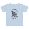 T-shirt bébé Château de Nice, confort azuréen au quotidien