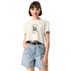 Crop top Château de Nice, un look frais et méditerranéen